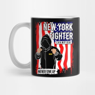 New York city Fighter Champion Mug